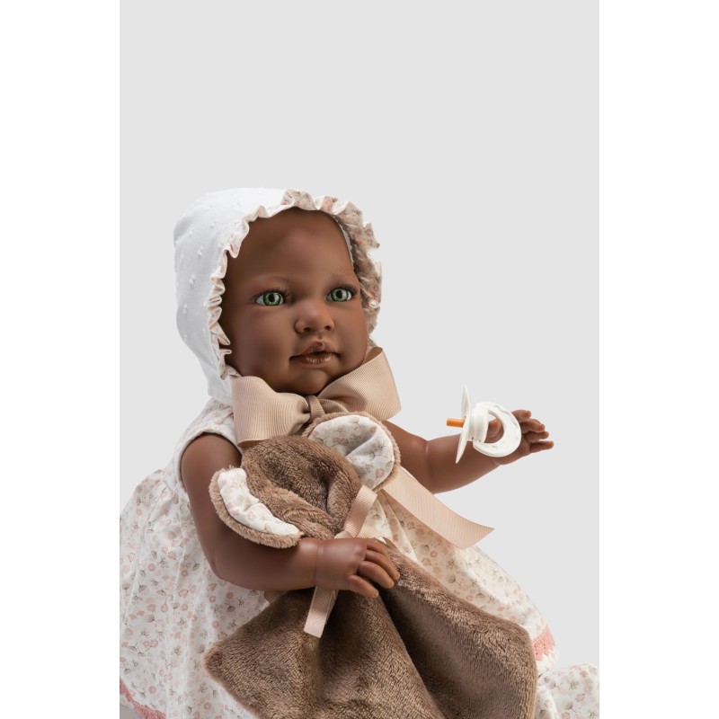 Lalka Reborn Lara mulatka z kocykiem Asi 0358100