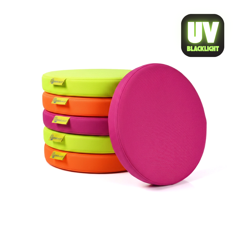 Zestaw poduszek animacyjnych Neon UV 6 szt.