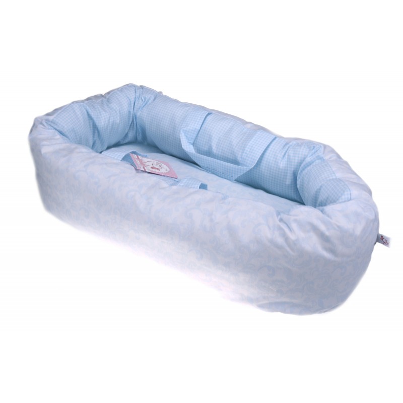 Nosidło małe niebieskie dla lalki do 36cm Asi 3998014