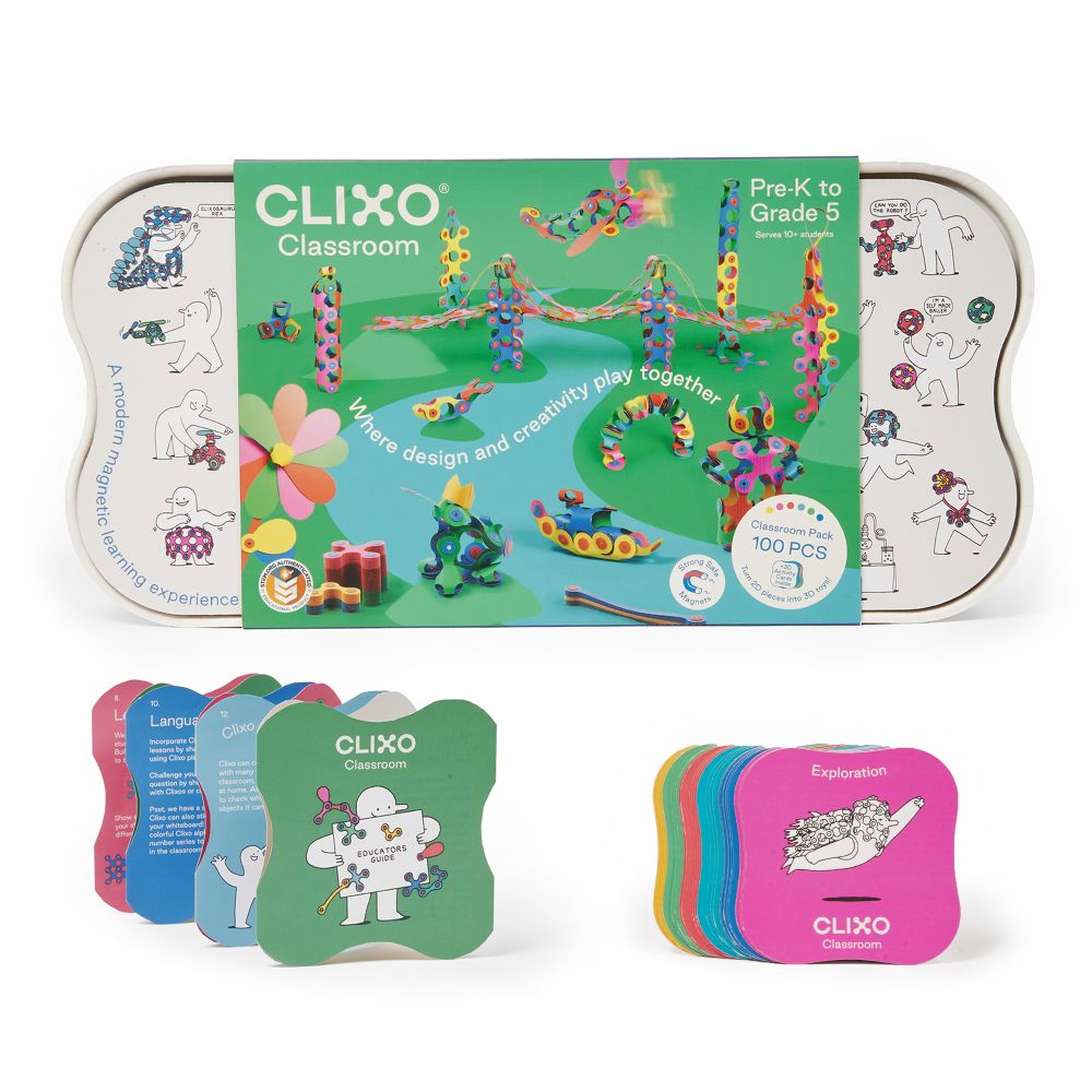 Clixo, Classroom Pack, 100 elementów