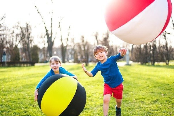 Piłka Balonowa XXL Tropikalne Liście