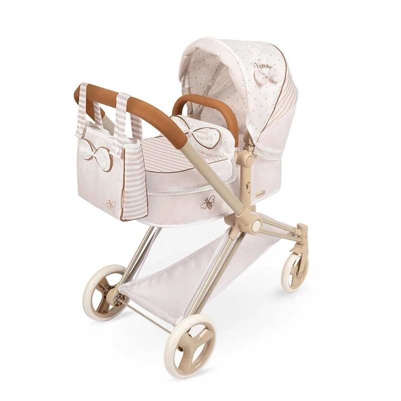Wózek Verona dla lalek do 47cm 3w1 DeCuevas Toys 81778