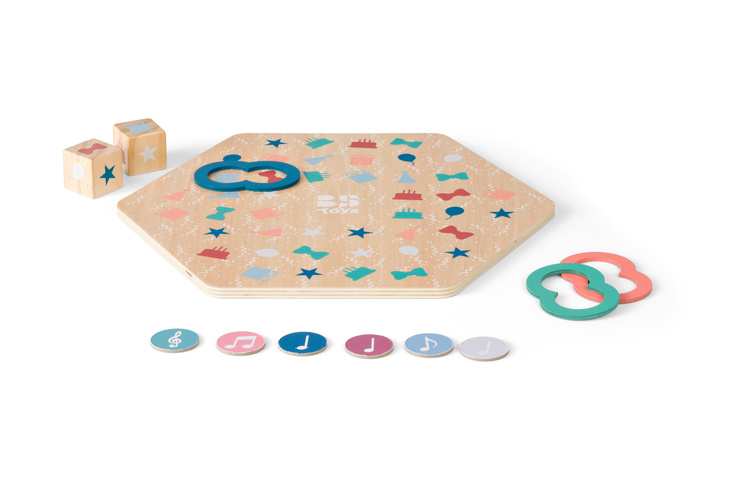 BS Toys, Drewniana gra XL Znajdź pary