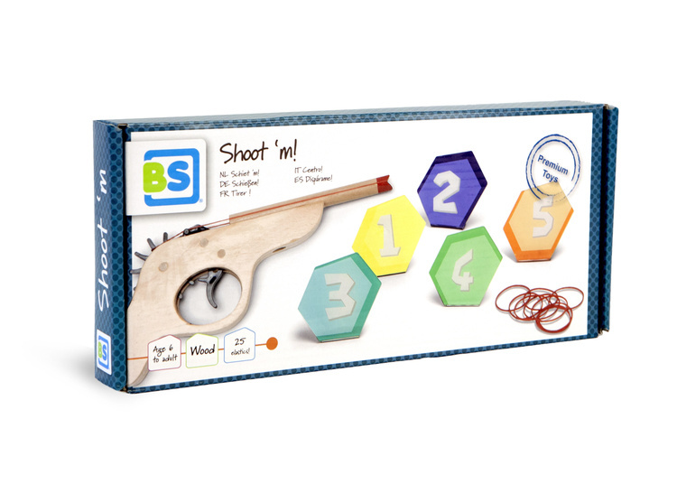 Strzelnica dla dzieci - zabawka BS Toys 1 2 3