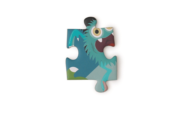 Scratch, Puzzle konturowe Stworki 33 elem.