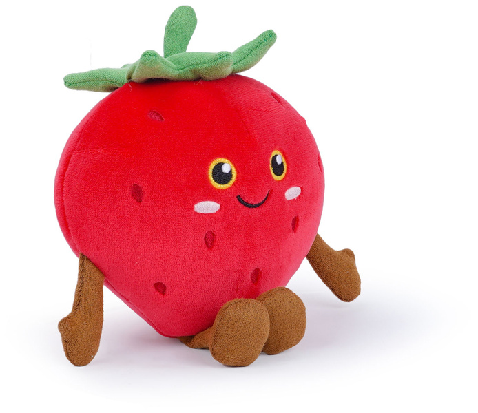 BESITOS, Squishy sensoryczny piankowy gniotek maskotka Truskawka 19 cm