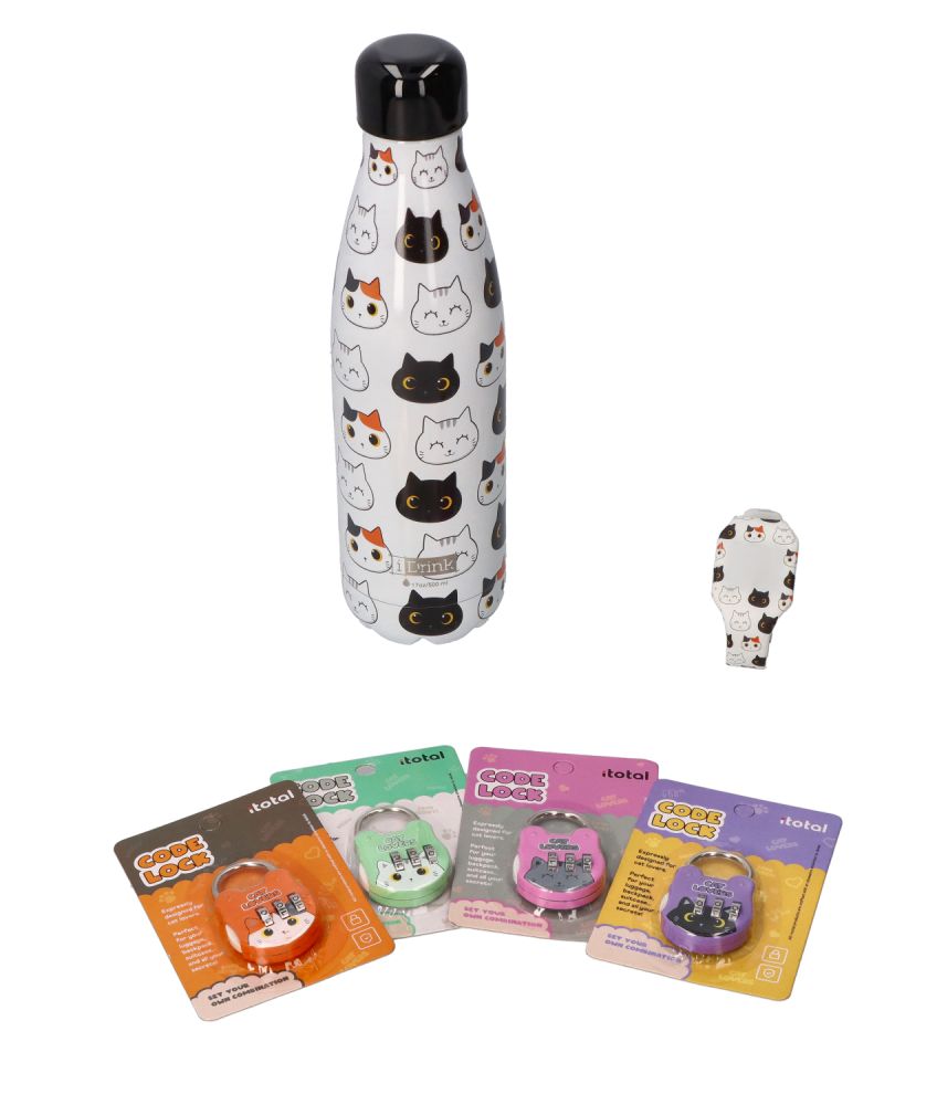 Butelka termiczna cat lovers