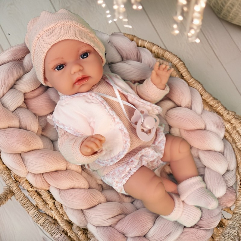 Lalka Baby_Toneta z elastycznym tułowiem z poduszką Antonio Juan 70364