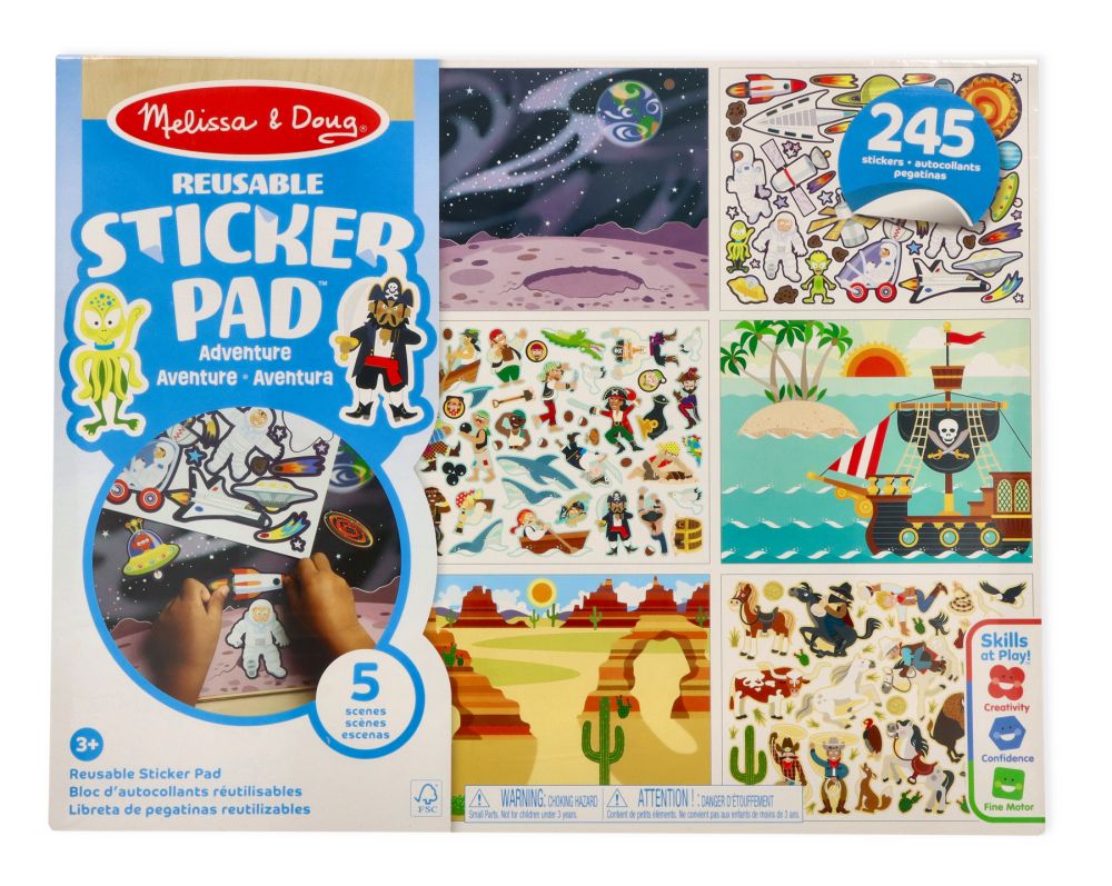 Melissa and Doug - Naklejki wielorazowe Przygoda