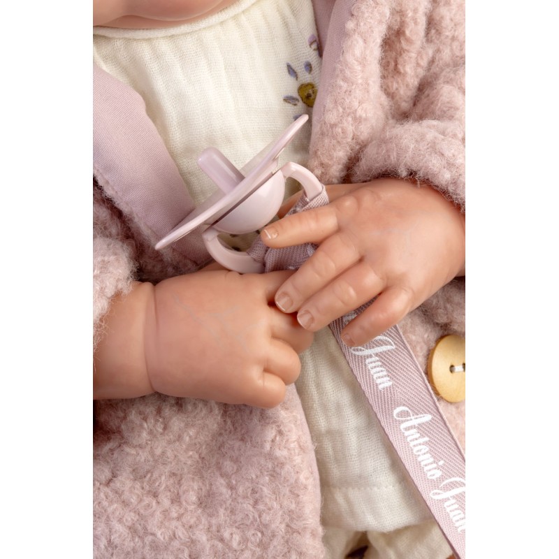 Lalka Reborn_Baby_Love kolekcjonerska z butelką Antonio Juan 82405
