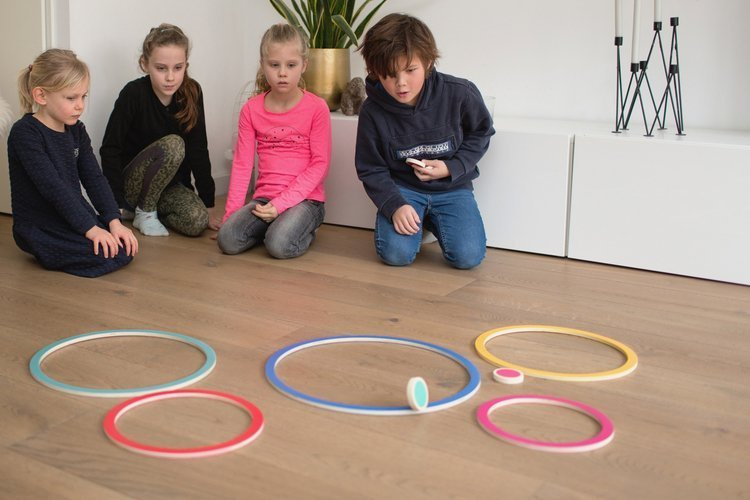 BS Toys, gra zręcznościowa 5 w 1 Sportowe obręcze