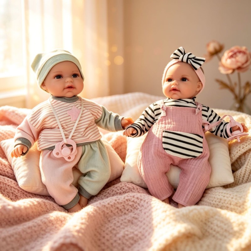 Lalka Toneta Baby gaworząca z torebką Antonio Juan 70332