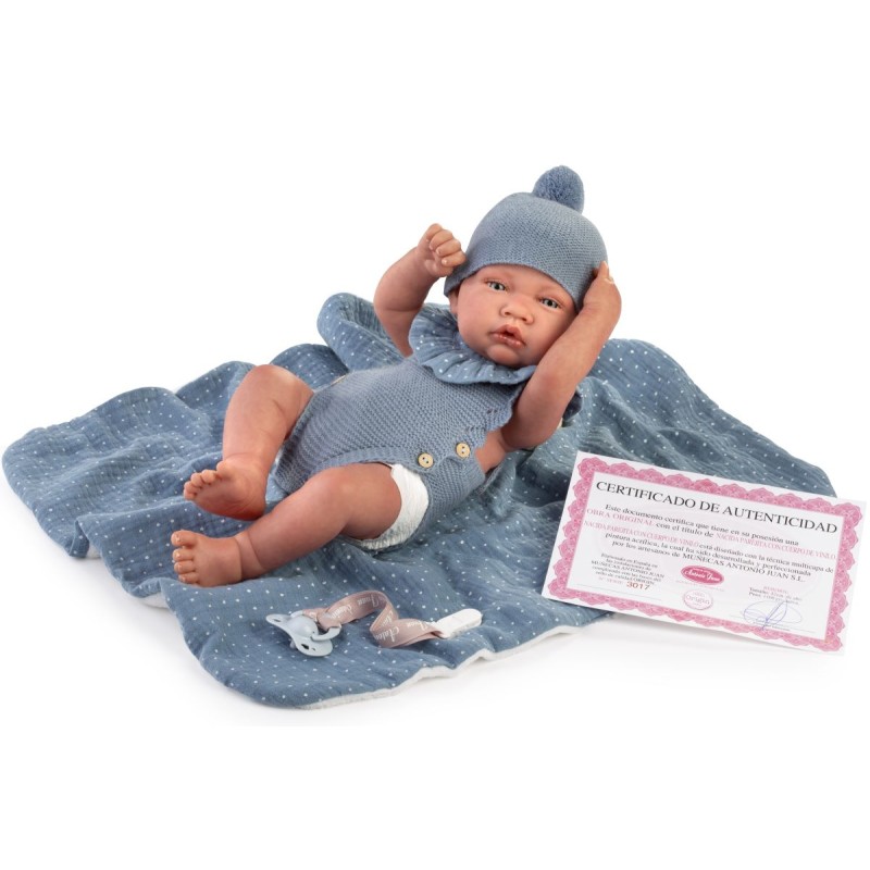 Lalka Lui Sweet Reborn chłopiec kolekcjonerska Antonio Juan 80219