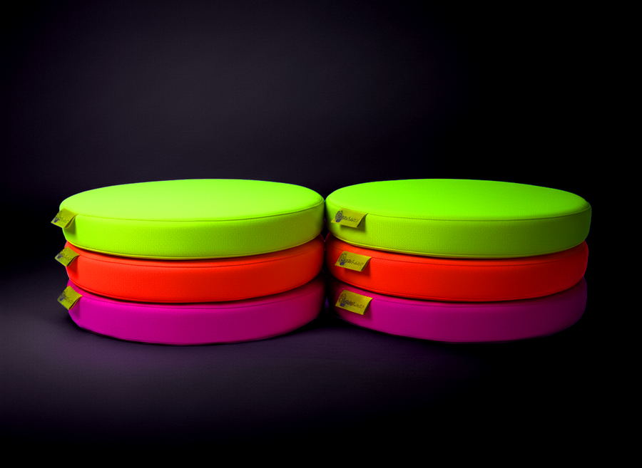 Zestaw poduszek animacyjnych Neon UV 6 szt.