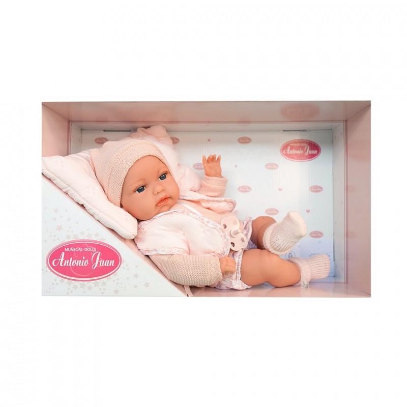 Lalka Baby_Toneta z elastycznym tułowiem z poduszką Antonio Juan 70364