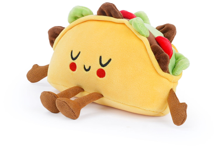 BESITOS, Squishy sensoryczny piankowy gniotek maskotka Taco 23 cm