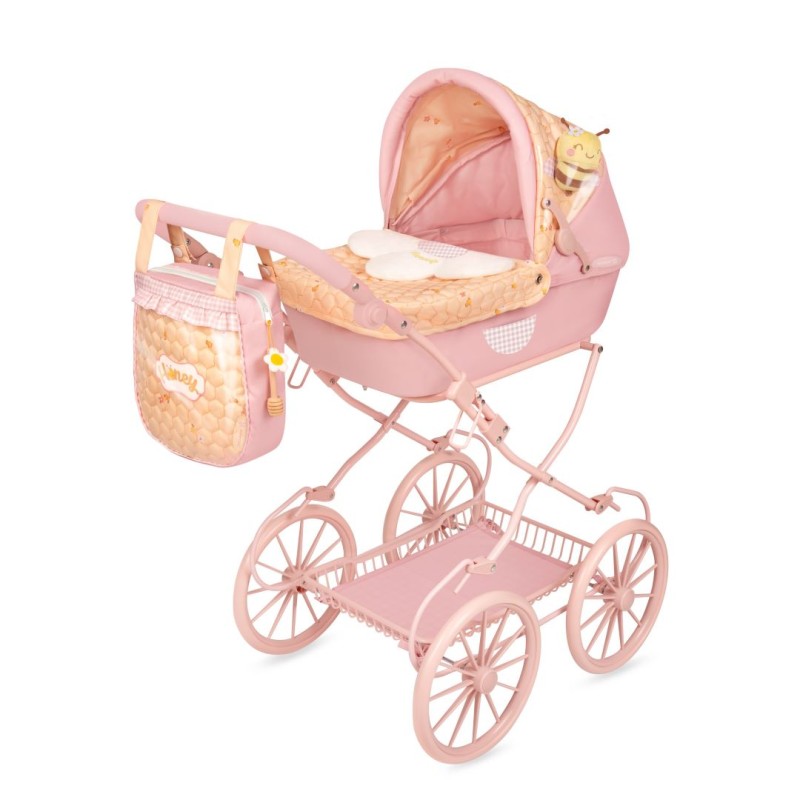 Wózek_Honey regulowany duży dla lalek do 45cm DeCuevas Toys 80070