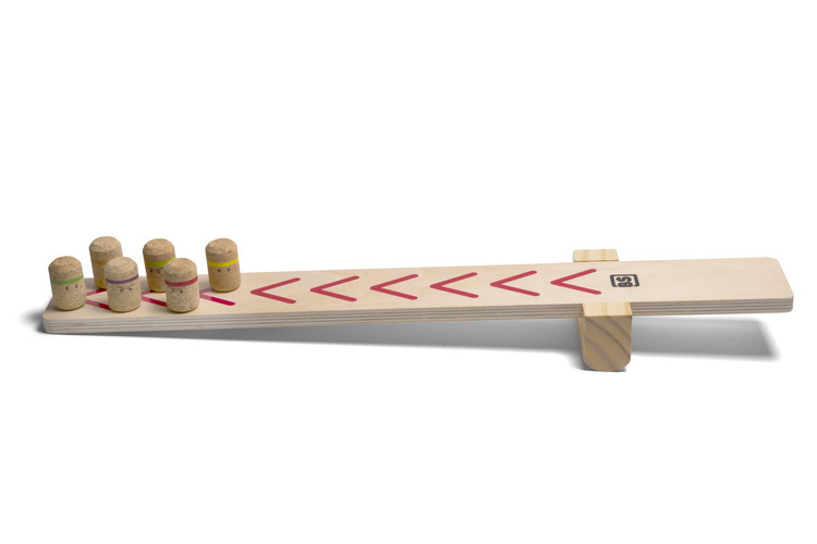 BS Toys, Ninja - drewniana wyrzutnia XL 70 cm